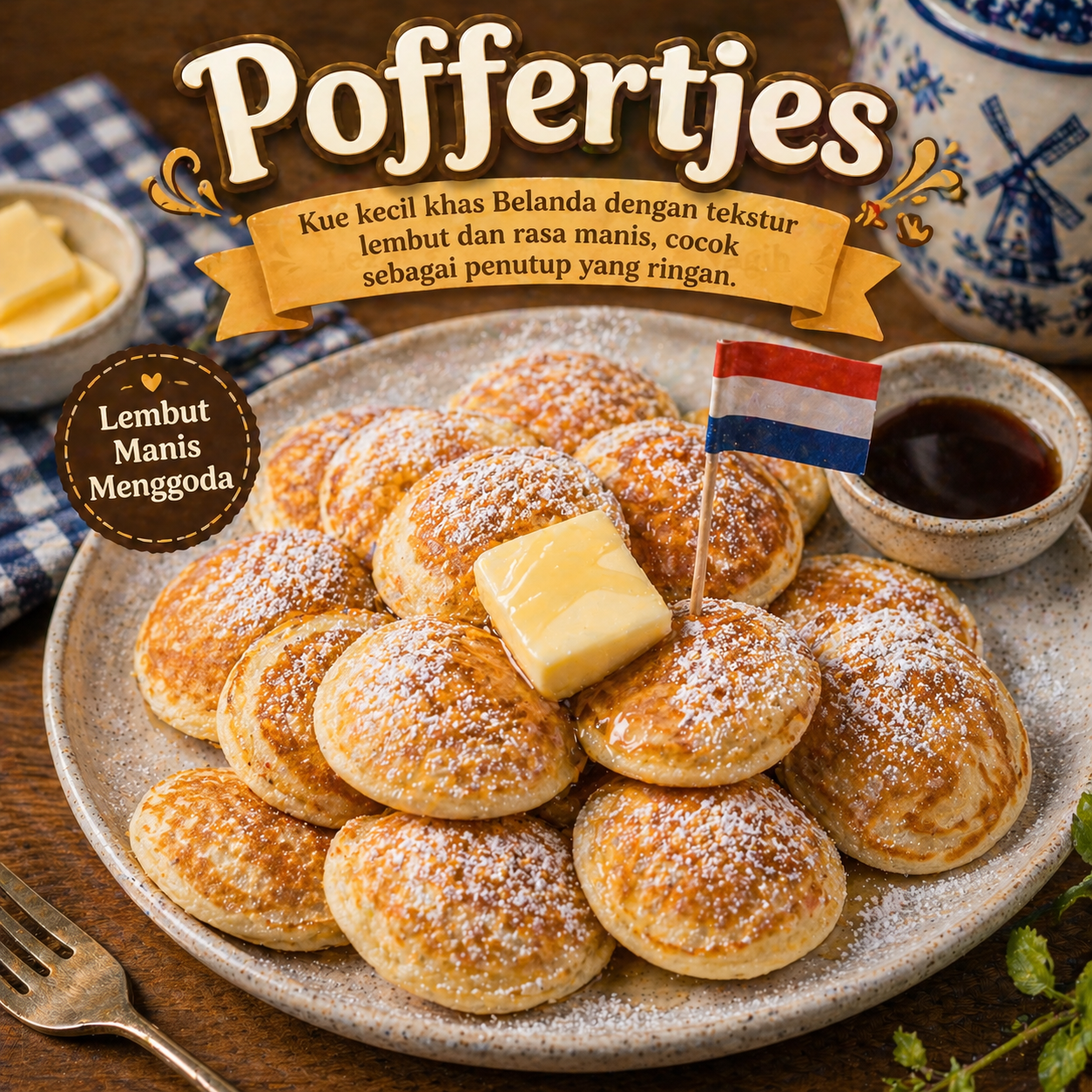 Poffertjes Kedai Tiga Nyonya
